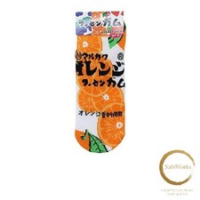 New Socks Orange Bubble Gum