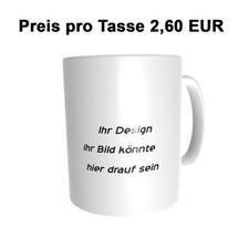 36 Werbetassen mit Logo