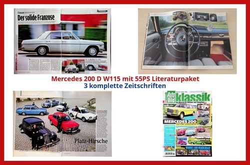 Mercedes 200 w115 mit 55ps - mercedes,