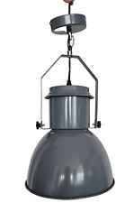 Industrieleuchte einflammig grau