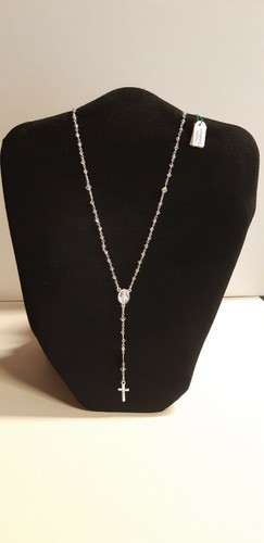 Rosenkranz halskette silber - rosenkranz,