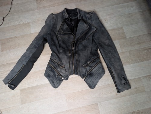 Damen biker jeans nieten - damen,