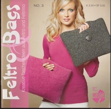Lana Grossa Feltro Bags No. 3 Taschen Strickheft Strickanleitung Top