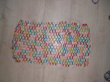 Tischläufer, Untersetzer bzw. Tischdecke aus Glasperlen