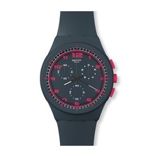 SWATCH Chrono SUSA400 A Touch of Fuchsia 2012 Uhr - Quarz - neue Batterie