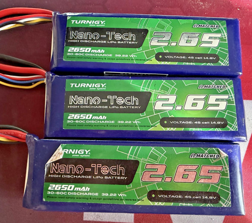 Turnigy nano tech 4s1p 2650mah - 4s1p,