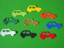 10 Deko-Autos  6,5 cm x 3 cm