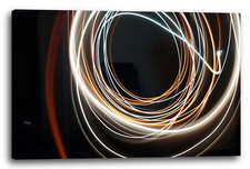 Wandbild Lichtspiel helle