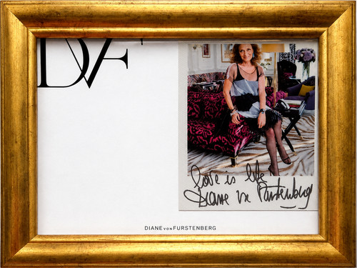Original foto autogramm diane - foto,