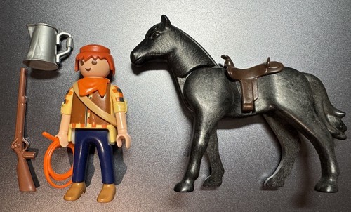Playmobil cowboy mit pferd - mit,