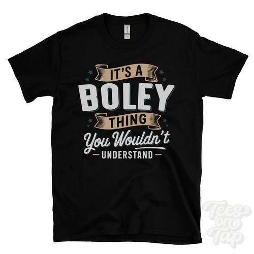 Boley thing you would t - it's,