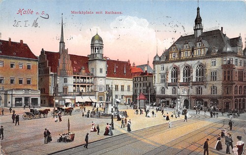 754633 marktplatz mit - ak,