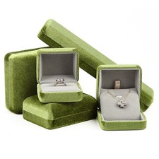 Grün samt schmuck geschenk - samt,