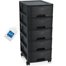 Schubladenschrank Büro Schublade Rollen Regal Rollcontainer Rollwagen Kunststoff