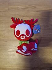 Skelanimals red Deer Christmas Edition Skeleton Animal Plush with tag