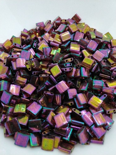10gr miyuki tila - beads, rose