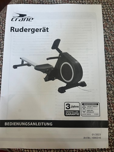 Rudergerät crane wie neu - rudergerät, ,