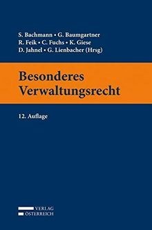 Besonderes verwaltungsrecht - besonderes,