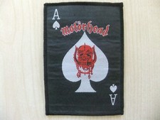 Motörhead Card Aufnäher Patch Manowar Gamma Ray Falconer Scorpions Warlock 90´s