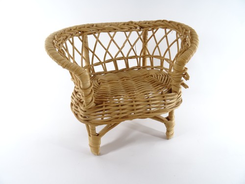 Vintage rattan dekoration oder - dekoration,