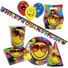 Smiley Party Deko Emoji