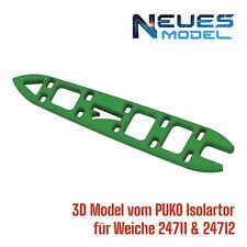 Märklin C-Gleis PUKO Isolator für C-Gleis Schlanke Weichen 24711 & 24712