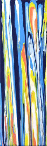 Acrylbild original fluid - original,