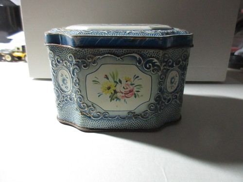 Blechdose teedose vintage - blechdose,,
