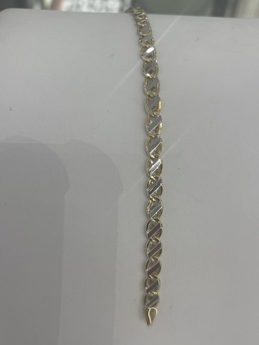 750 gold armband bicolour - gold,