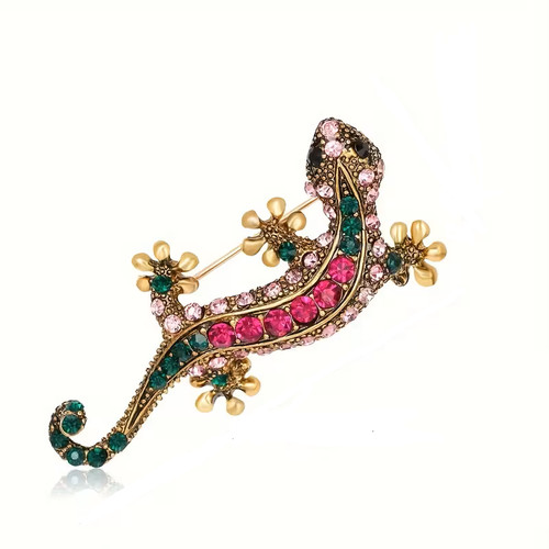 Gecko eidechse brosche - 💎gecko,