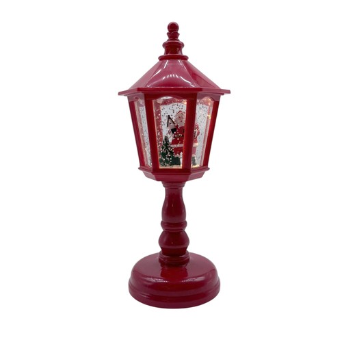 Led laterne weihnachtsmann mit - led,