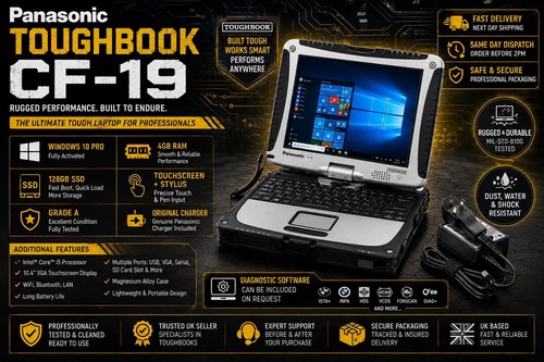 Panasonic toughbook core - toughbook, cf-19