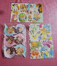 Glanzbilder Blumen, Tiere +