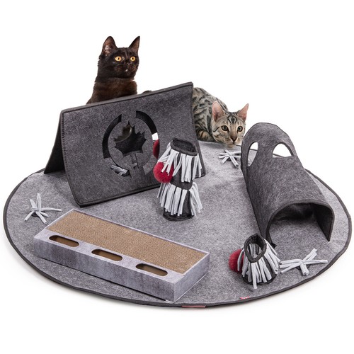 Katzenspielteppich