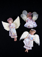 Bradford Edition Christbaum-Schmuck Heaven´s little angles Porzellan Engel