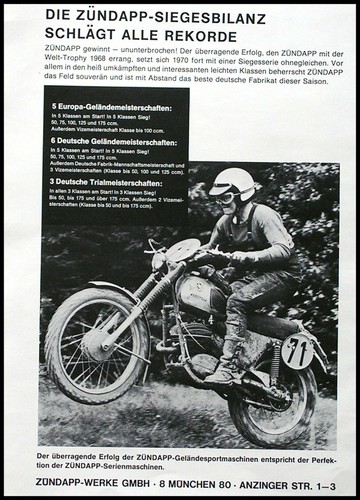 Zündapp modelle originale - zündapp, gs