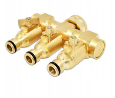 Hahnadapter 3-Fach-Verteiler