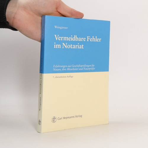 Vermeidbare fehler notariat - fehler, im