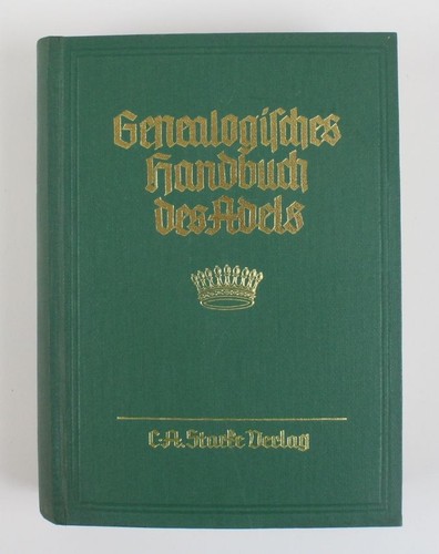 Genealogisches handbuch der - genealogisches,
