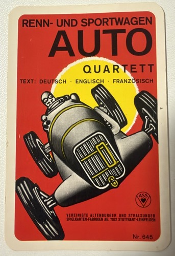 Ass auto quartett 645 renn - ass,