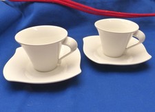 2 x Espresso-/MokkaTasse mit Untertasse Ritzenhoff & Breker Via Piano Top