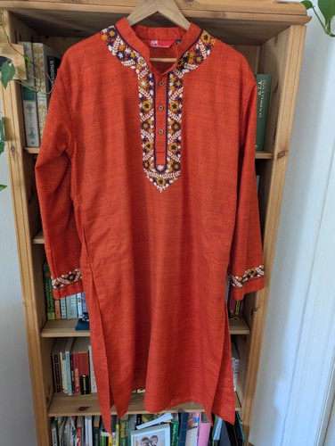 Kurta für männer orange - kurta,