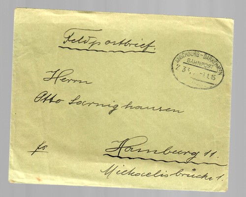 Feldpostbrief mit