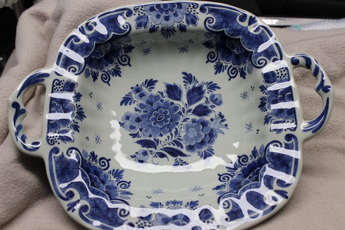Antike delfts blauw - delfts, raam