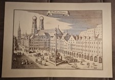 KUPFERSTICH Der Markt Zu