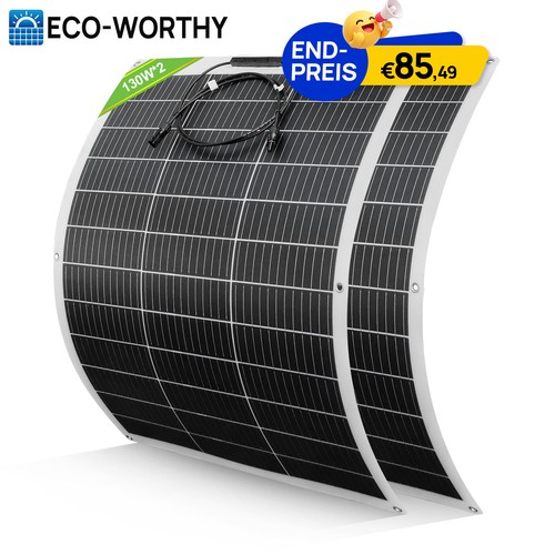 260w flexibel solarmodul - 260w,