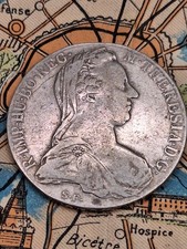 Silbermünze  Maria Theresia