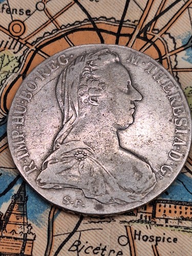 Silbermünze maria theresia - maria,