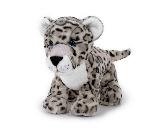 Plüschtier schneeleopard 35cm - plüschtier,