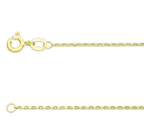 Erbskette gold 18 - erbskette, 18"